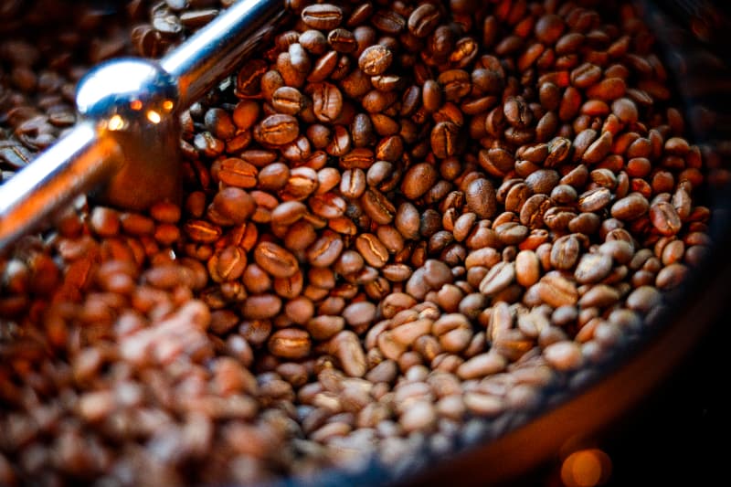 Grãos de café