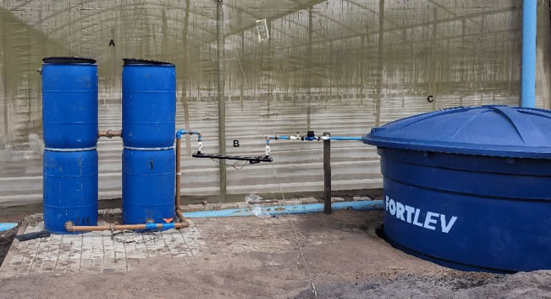 Uso da água na irrigação de hortaliça