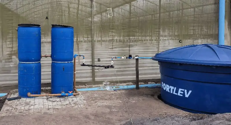 Uso da água na irrigação de hortaliça