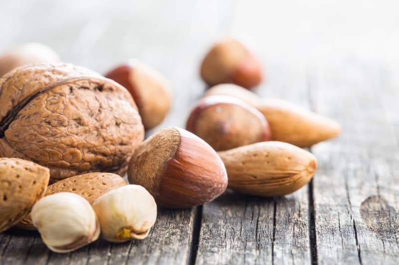 Exportações de nozes