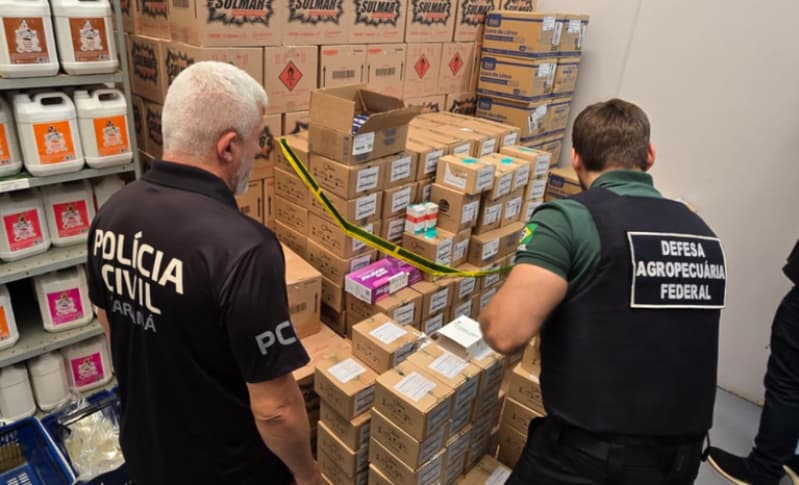 Uso de medicamentos veterinários para drogas