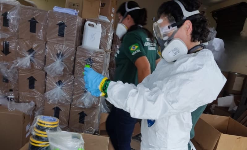 Apreensão de fertilizantes