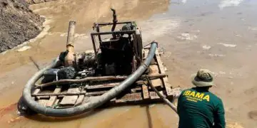 Operação identifica garimpo irregular e aplica multas no interior de Goiás