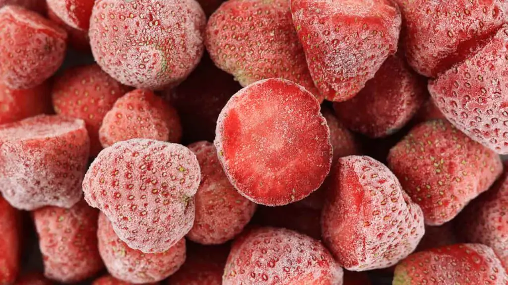 China libera procedimentos para importação de polpas e frutas congeladas do Brasil 3 morango congelado