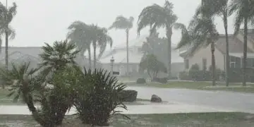 Ciclone extratropical provoca chuva forte e risco de granizo no Sul do país